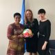 UNWomen direktør Phumzile Mlambo-Ngucka, Barne og Likestillingsminister Linda Helleland og Utenriksminister Ine Eriksen Søreide