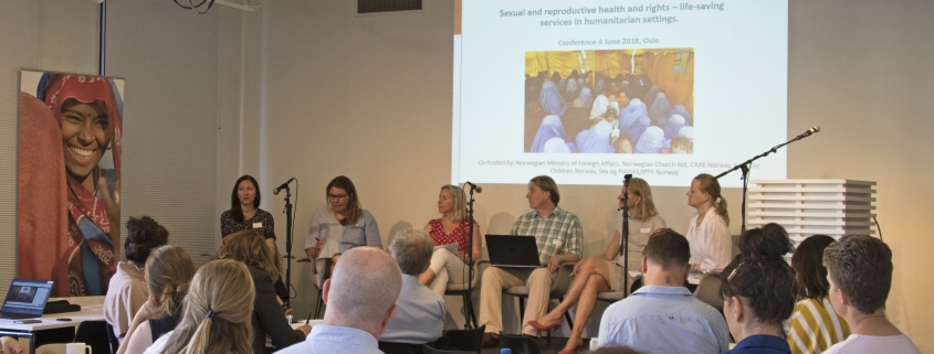 Konferanse «SRHR in humanitarian settings», 4. juni 2018, Oslo